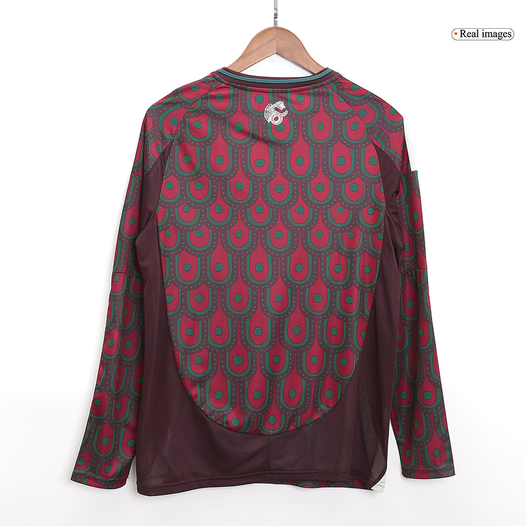 Mexico Long Sleeve Home Jersey Copa America - gojersey