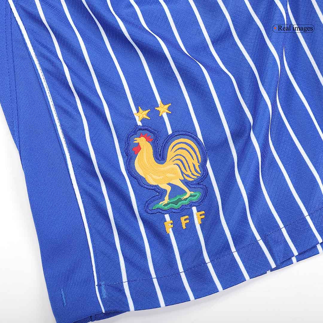 France Away Soccer Shorts - gojersey