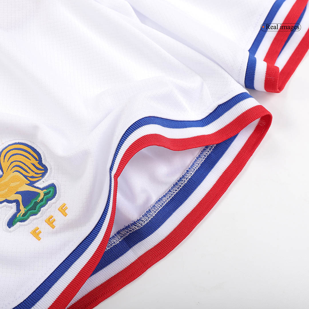 France Home Soccer Shorts - gojersey