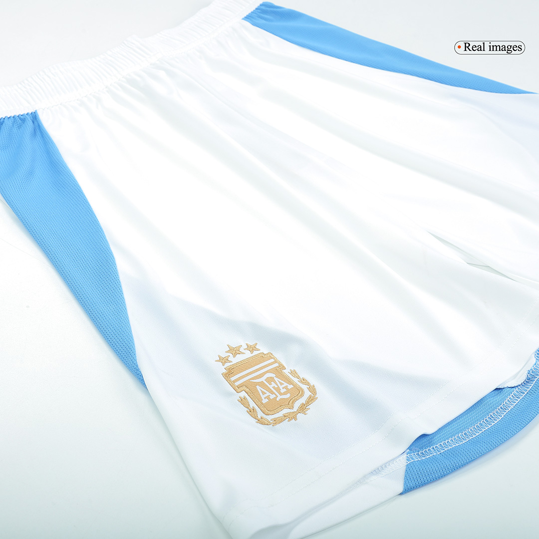 Argentina Home Soccer Shorts - gojersey