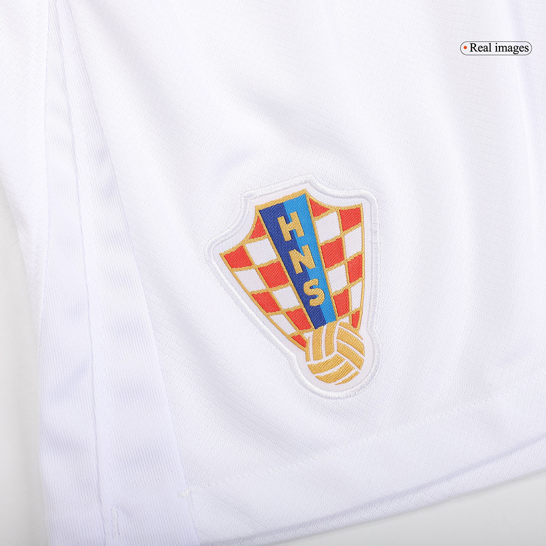 Croatia Home Soccer Shorts - gojersey