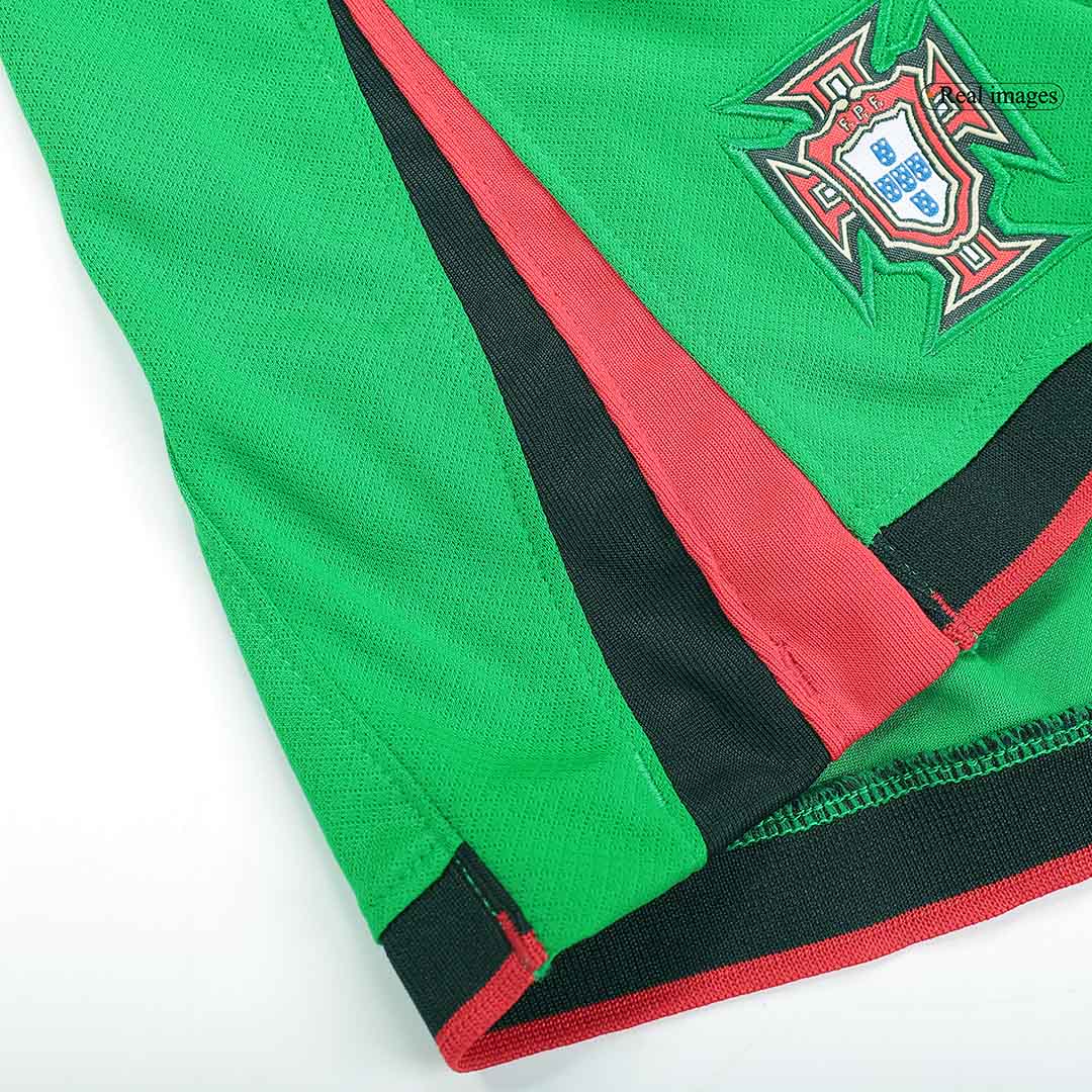 Portugal Home Soccer Shorts - gojersey