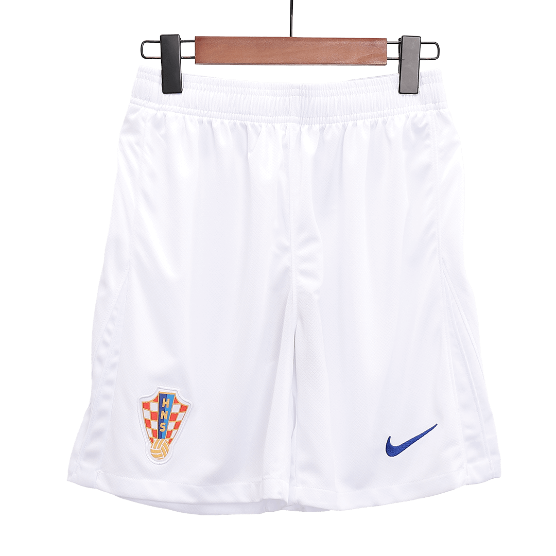 Croatia Home Soccer Shorts - gojersey