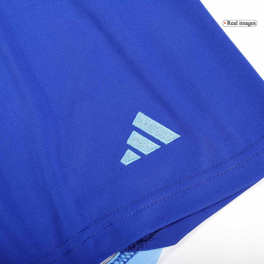 Argentina Away Soccer Shorts - gojersey