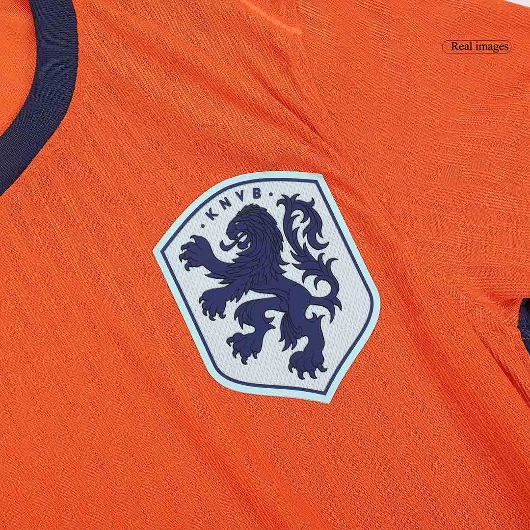 Netherlands Home Jersey Authentic EURO - gojersey