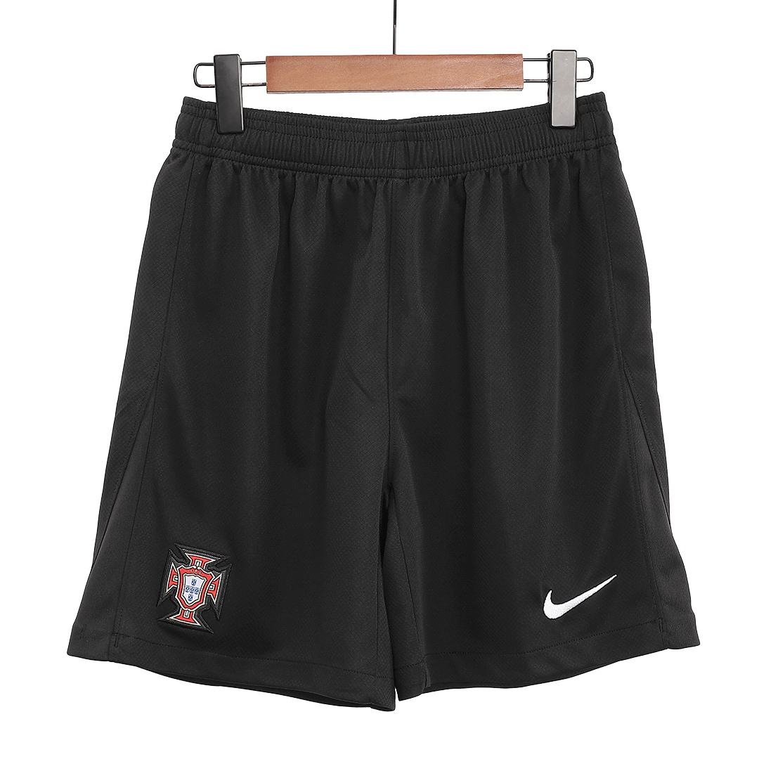 Portugal Away Soccer Shorts - gojersey
