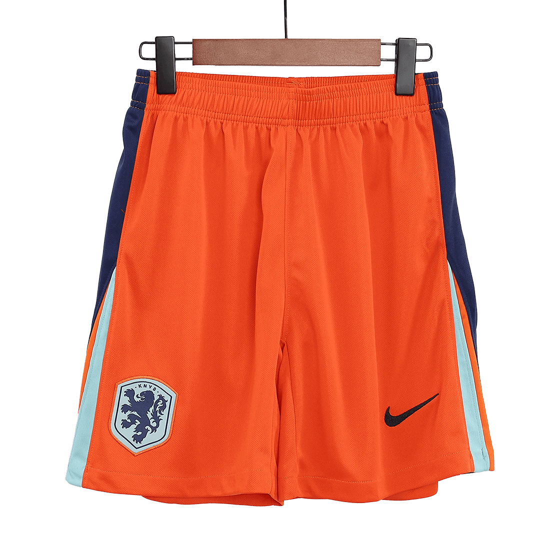 Netherlands Home Soccer Shorts - gojersey