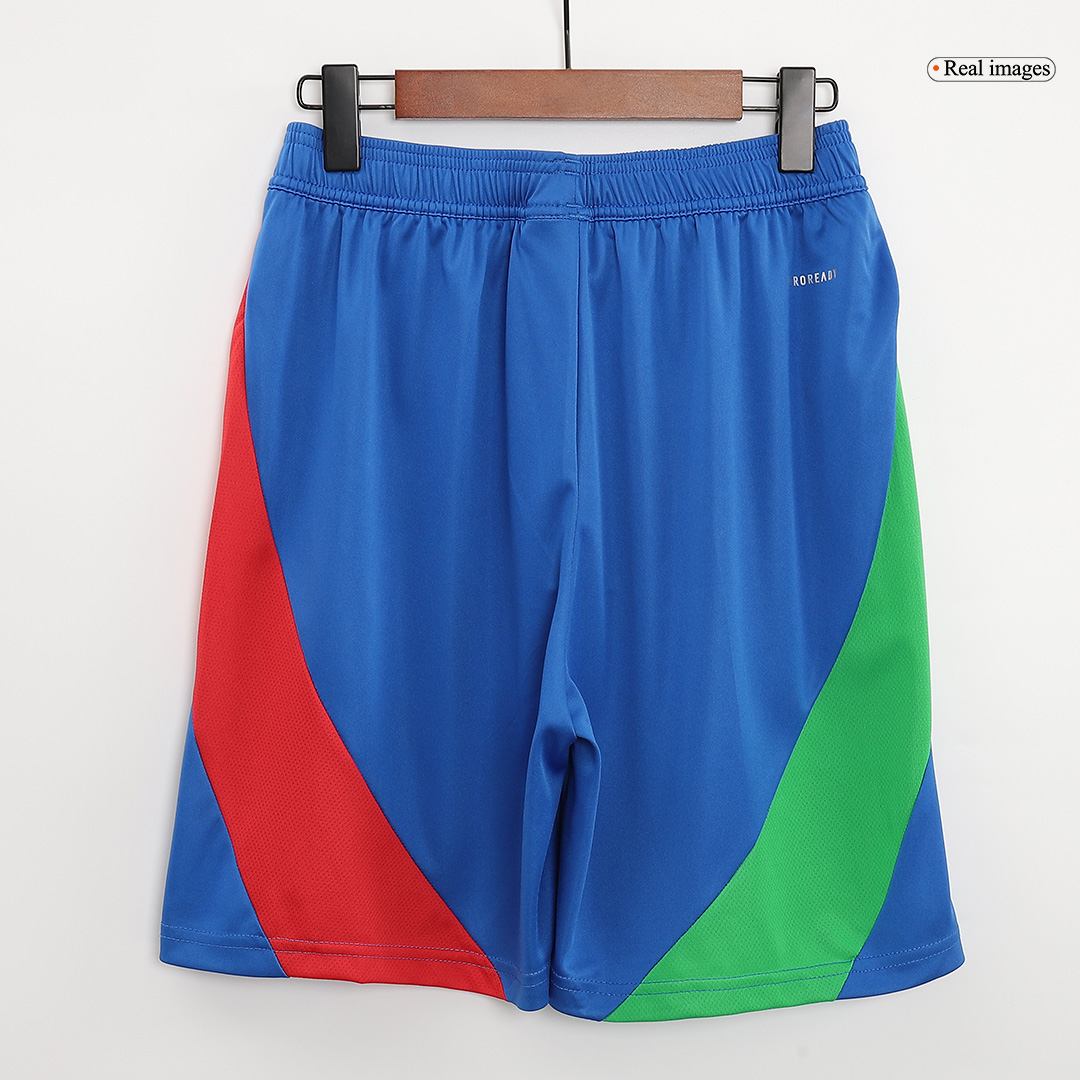 Italy Away Soccer Shorts - gojersey