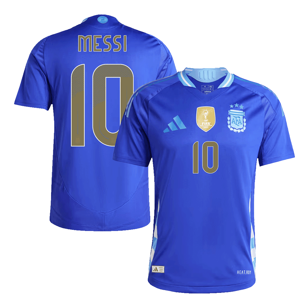 Argentina MESSI #10 Away Jersey Authentic - gojersey