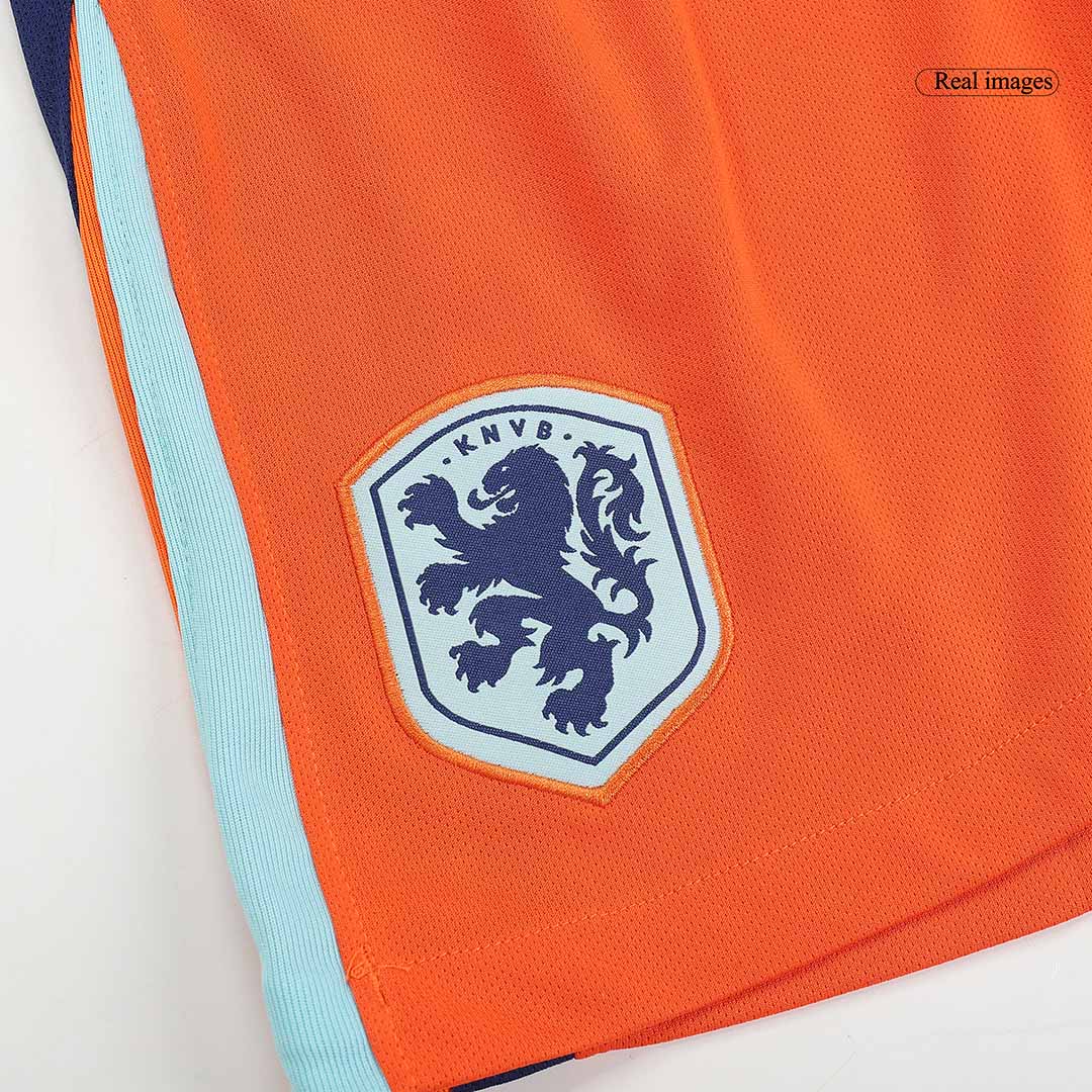 Netherlands Home Soccer Shorts - gojersey