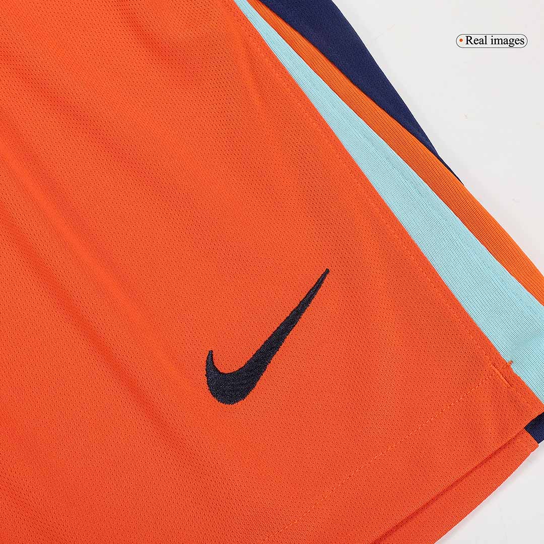Netherlands Home Soccer Shorts - gojersey
