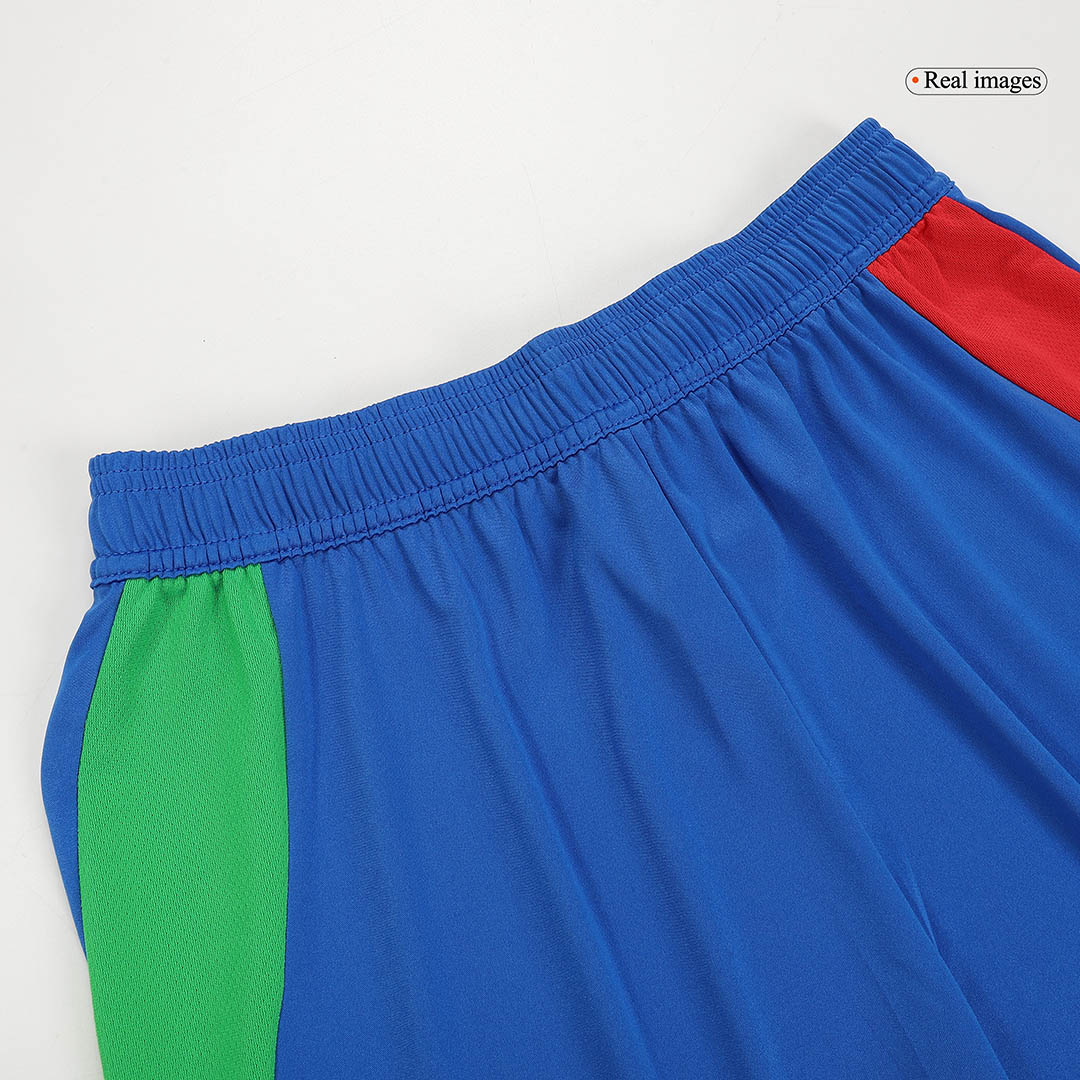 Italy Away Soccer Shorts - gojersey