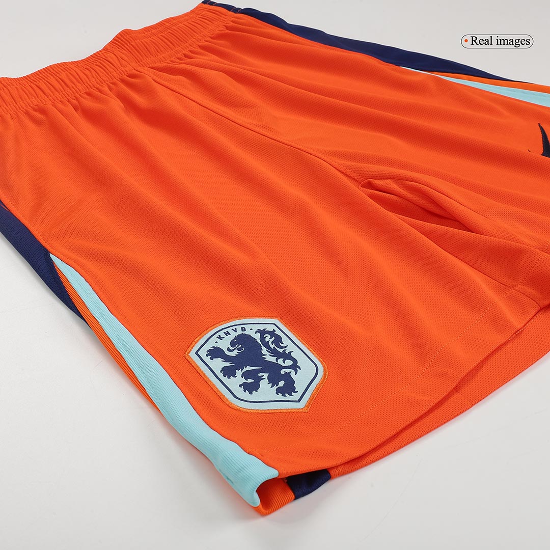 Netherlands Home Soccer Shorts - gojersey