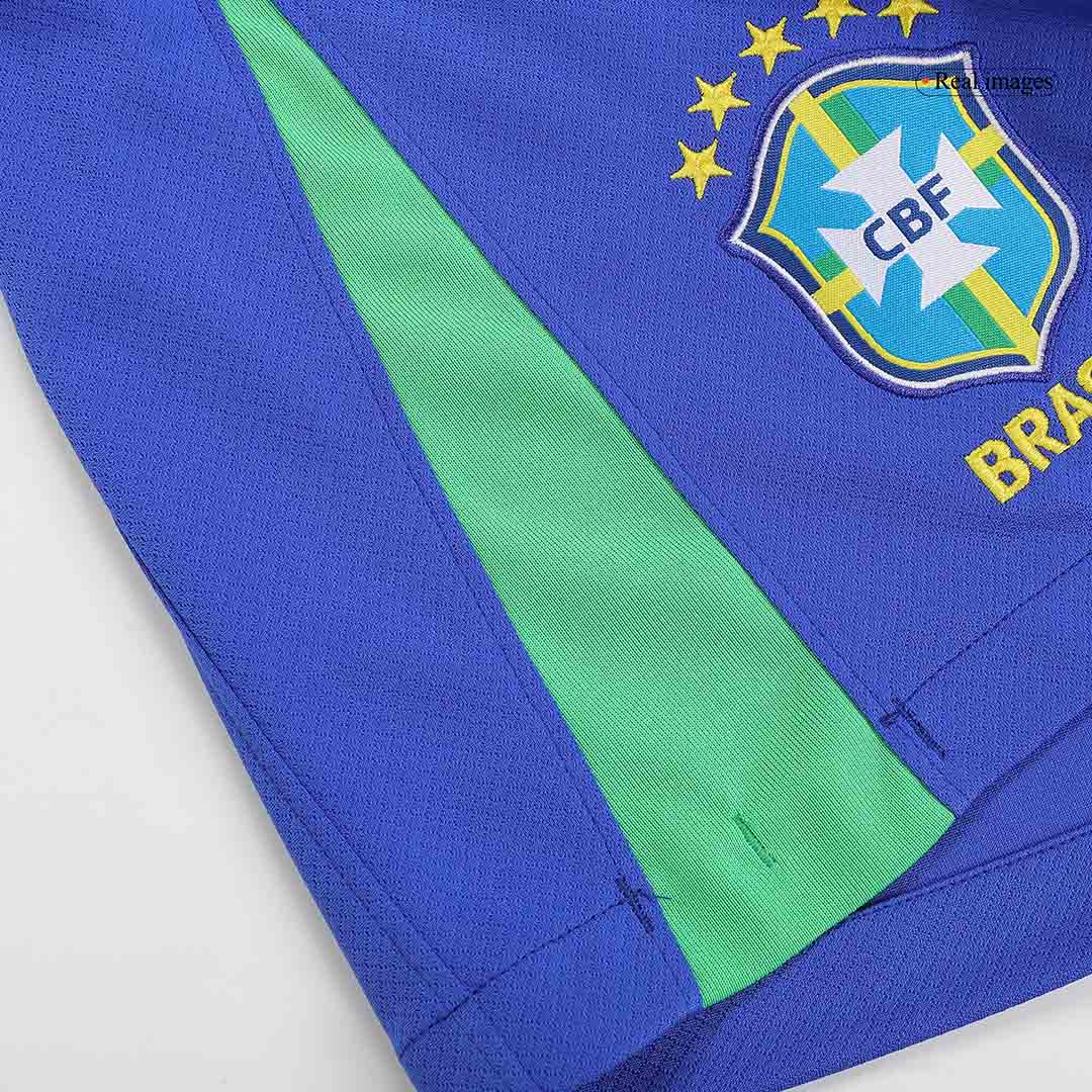 Brazil Home Soccer Shorts - gojersey