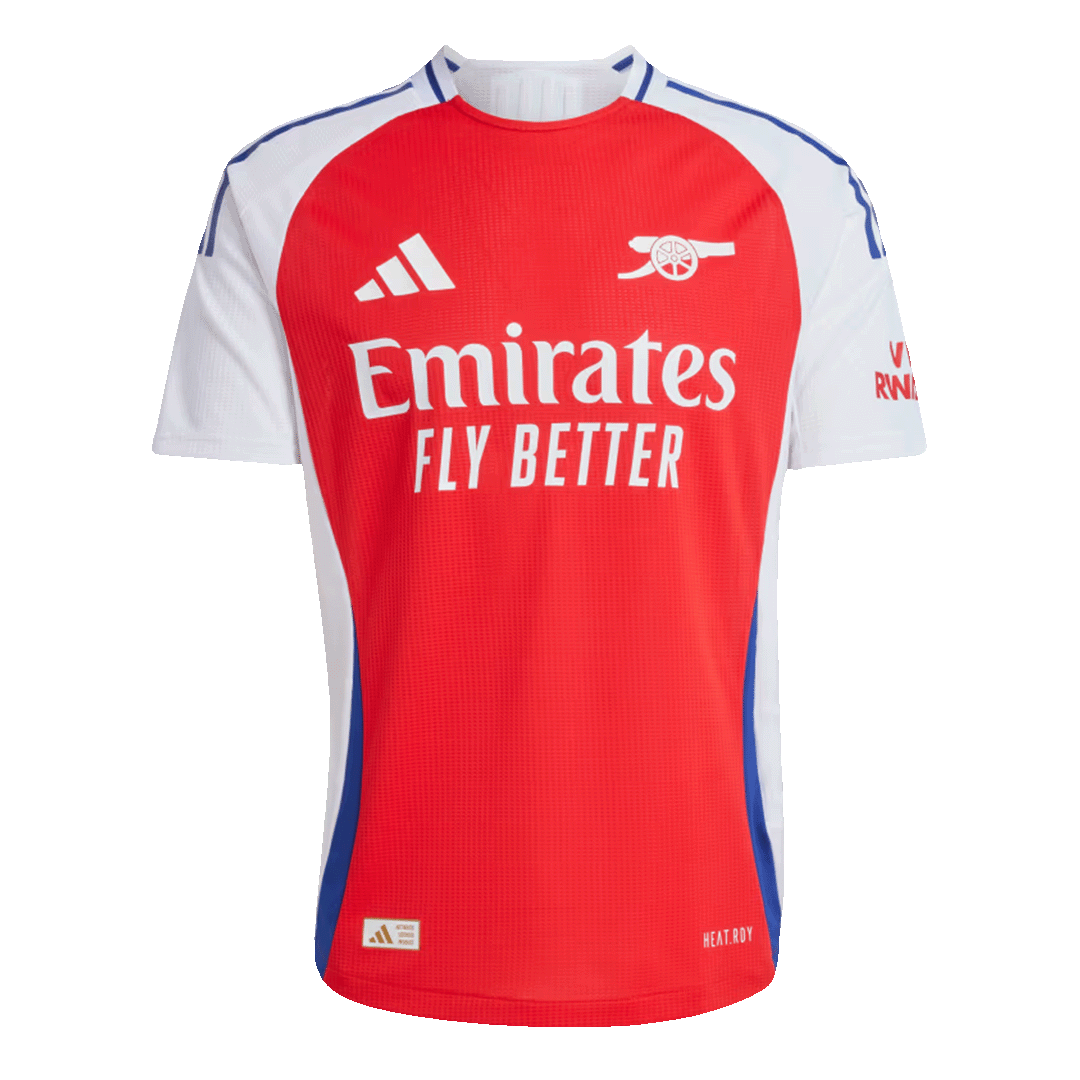 Arsenal RICE #41 Home Soccer Jersey Authentic - gojersey