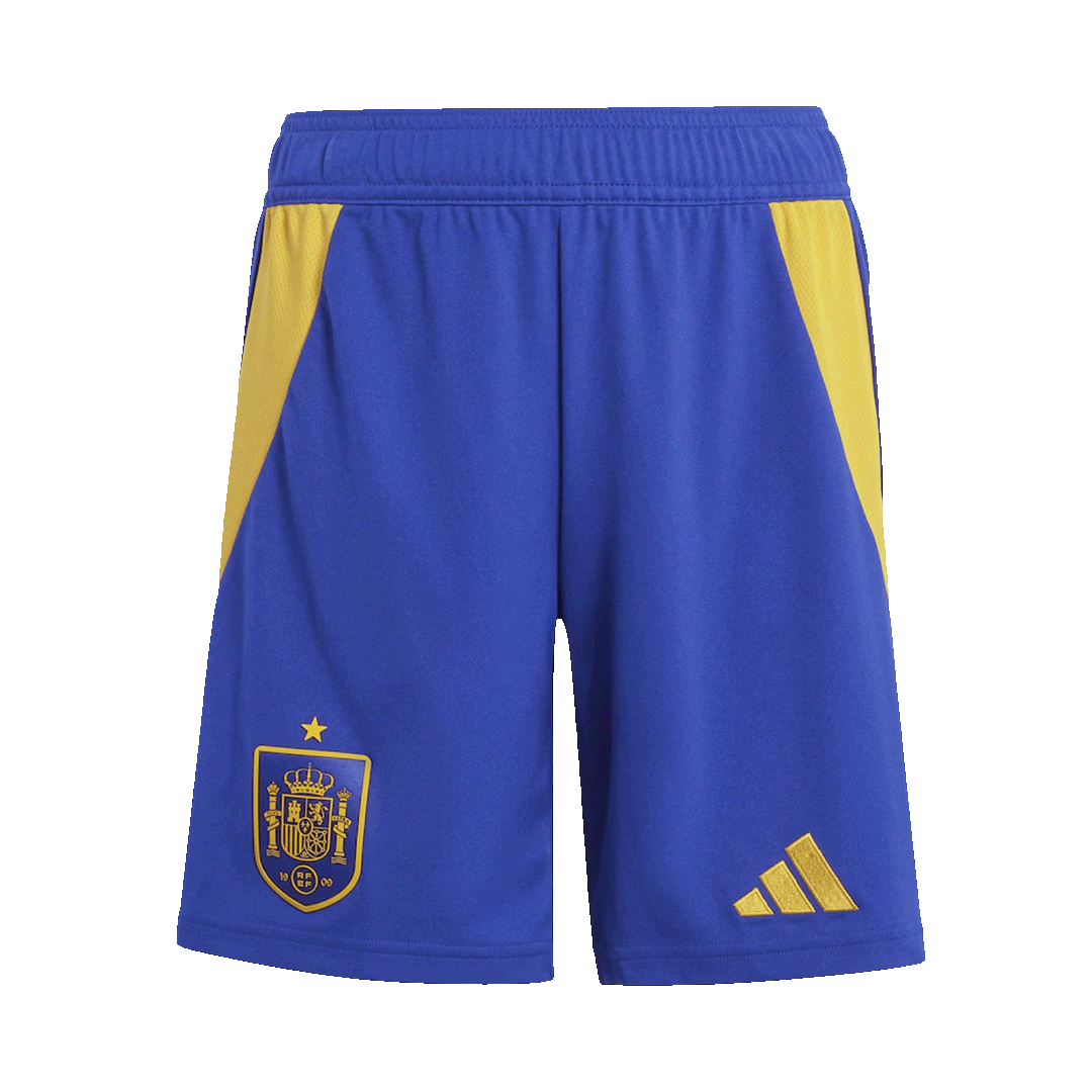 Spain Home Soccer Shorts - gojersey