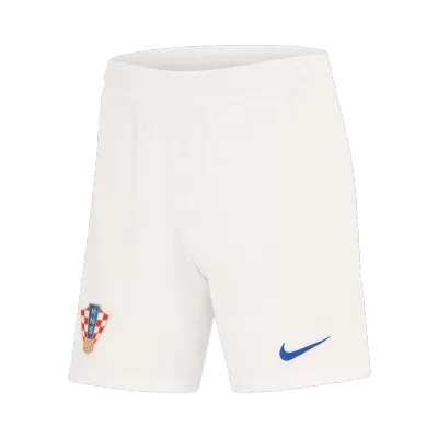 Croatia Home Soccer Shorts 2024 - gojersey