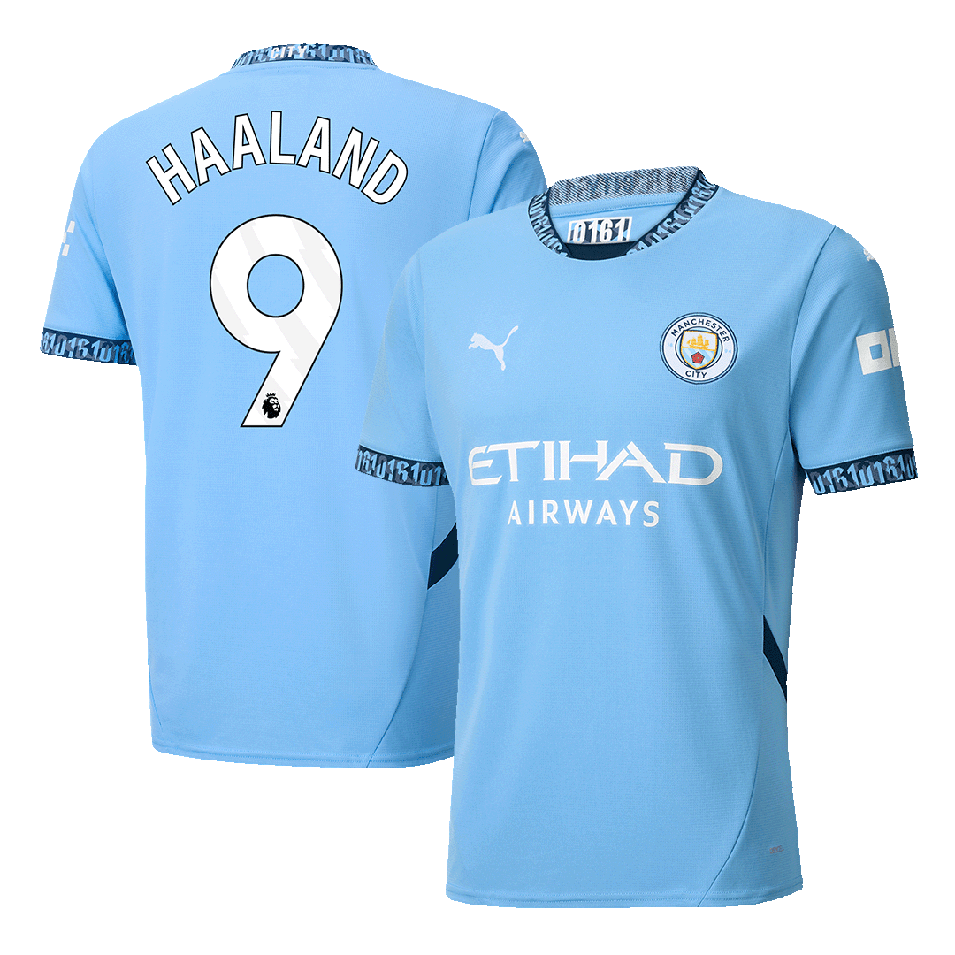 Manchester City HAALAND #9 Home Jersey - gojersey