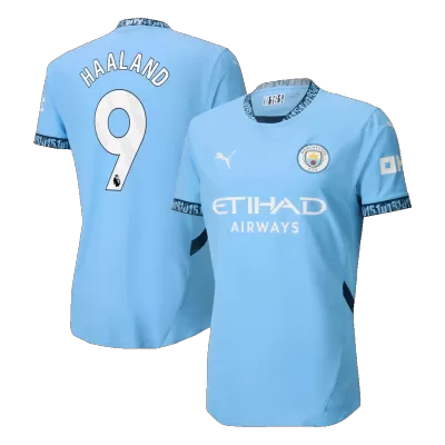 Manchester City HAALAND #9 Home Jersey Authentic 2024/25 - gojersey