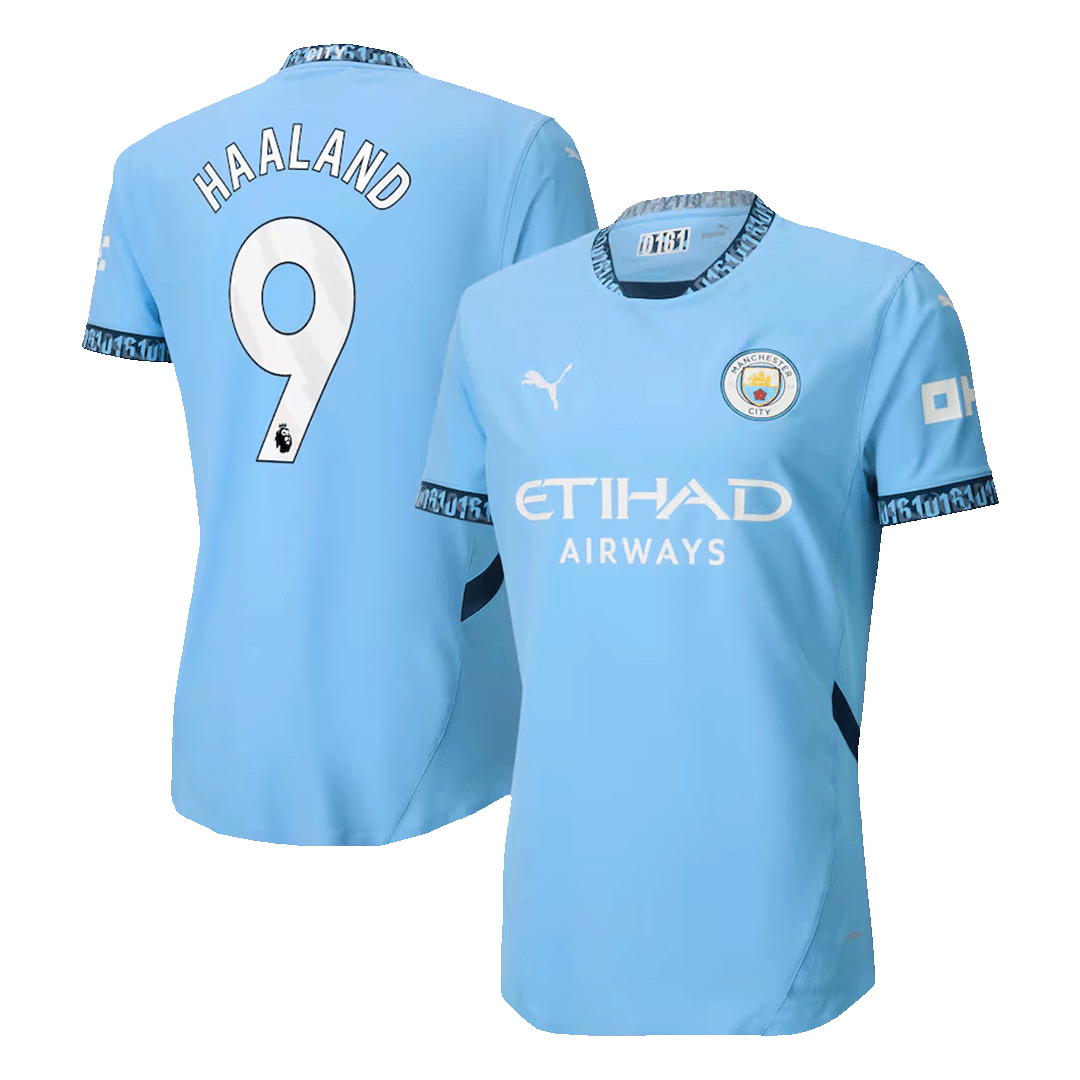 Manchester City HAALAND #9 Home Jersey Authentic - gojersey