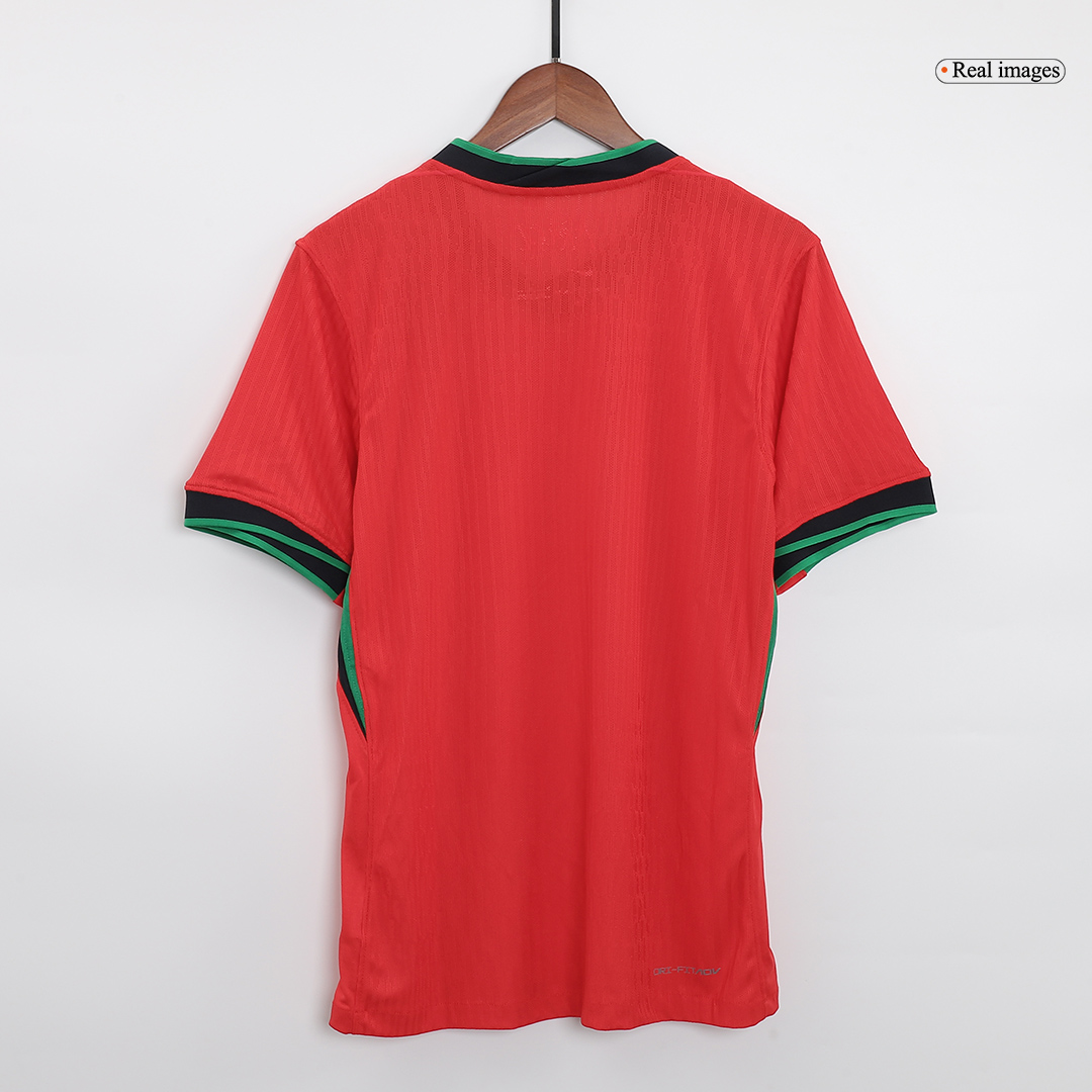 Portugal Home Jersey Authentic EURO - gojersey