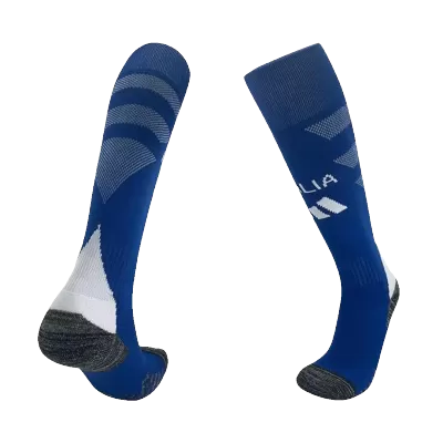 Italy Home Soccer Socks 2024 Kid - gojersey
