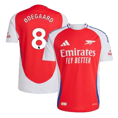 Arsenal ØDEGAARD #8 Home Jersey Authentic 2024/25 - gojersey