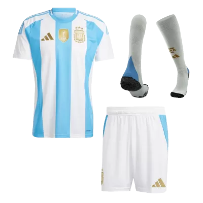 Argentina Home Jersey Kit 2024 (Jersey+Shorts+Socks) - gojersey