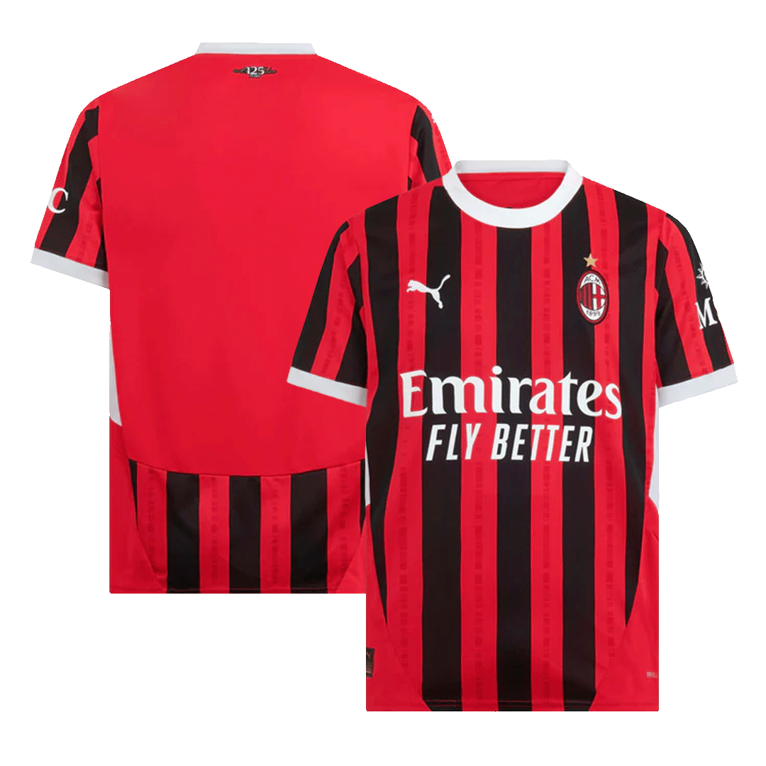 AC Milan Home Cheap Soccer Jersey - gojersey