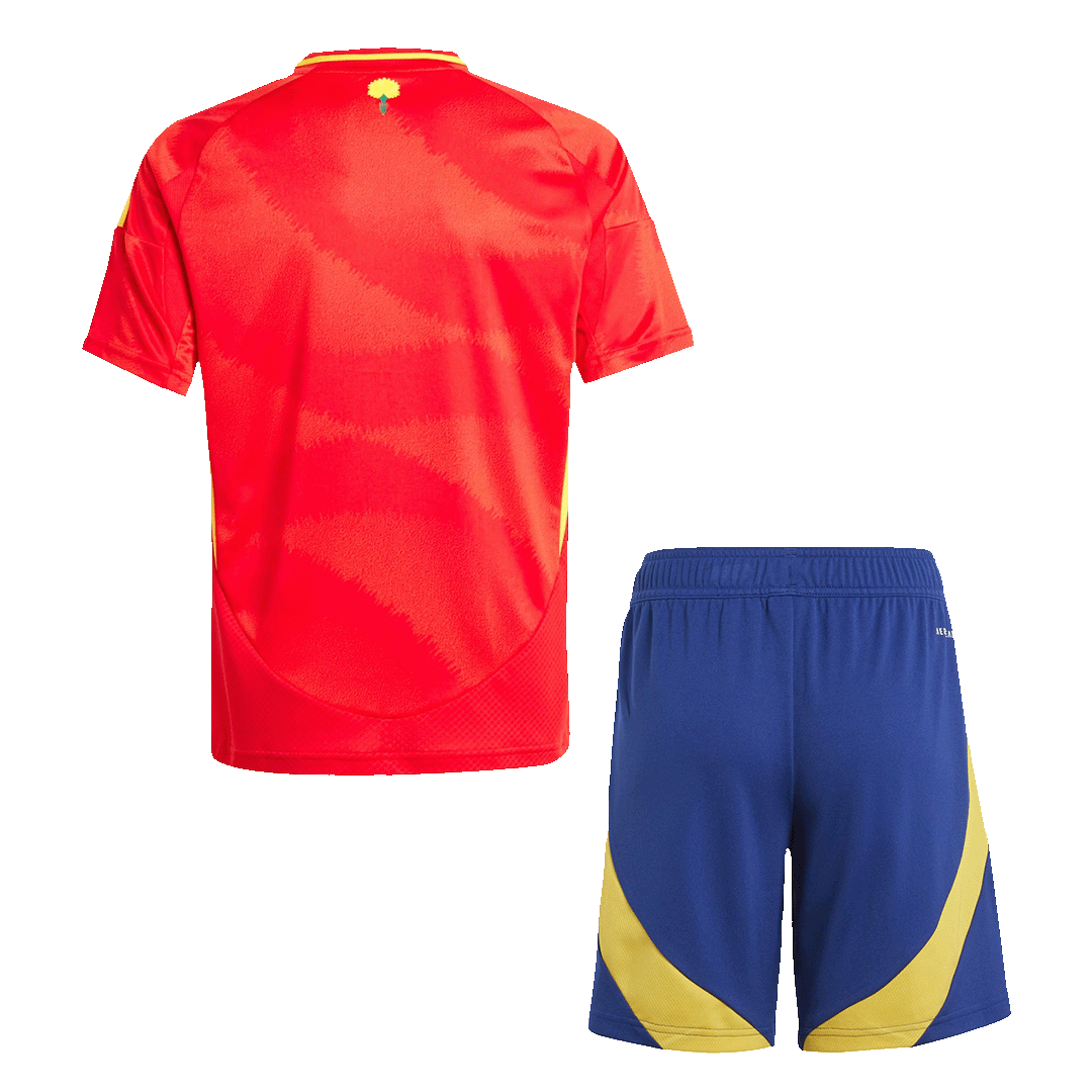 Spain Home Jersey Kit EURO Kids(Jersey+Shorts) - gojersey