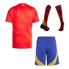 Spain Home Jersey Kit EURO 2024 (Jersey+Shorts+Socks) - gojersey
