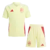 Spain Away Jersey Kit EURO Kids(Jersey+Shorts) - gojersey