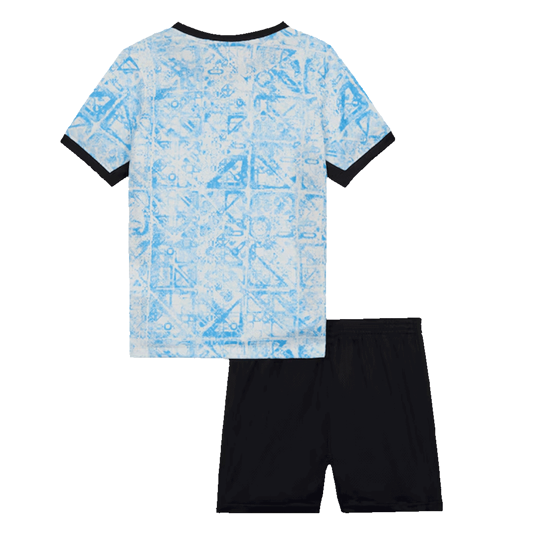 Portugal Away Jersey Kit EURO Kids(Jersey+Shorts) - gojersey