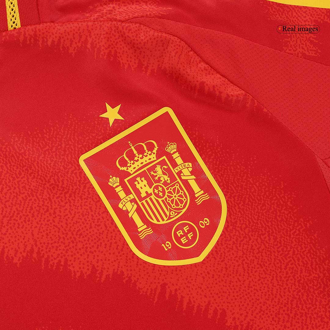 Spain Home Jersey Authentic EURO - gojersey