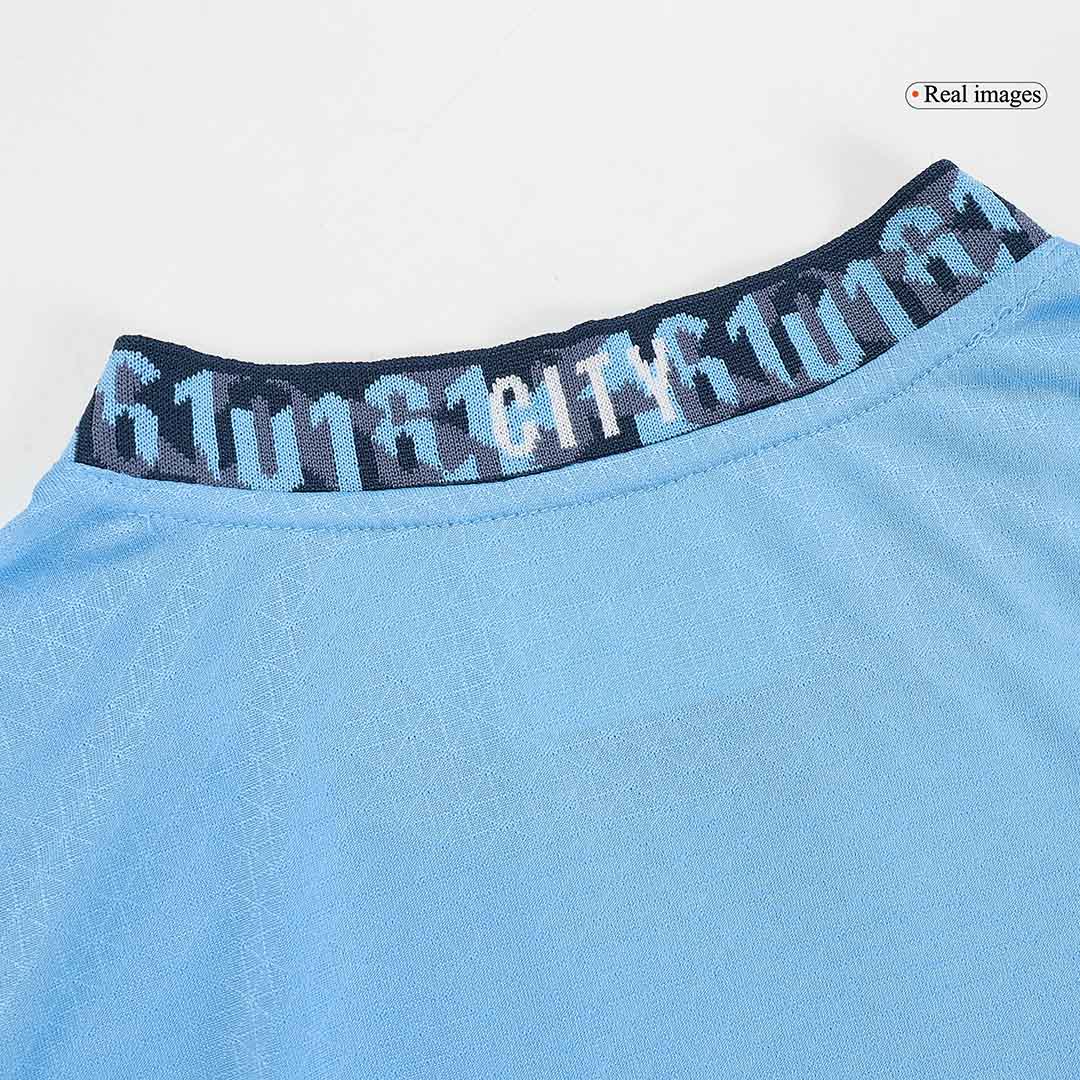 Manchester City Home Jersey Authentic - gojersey