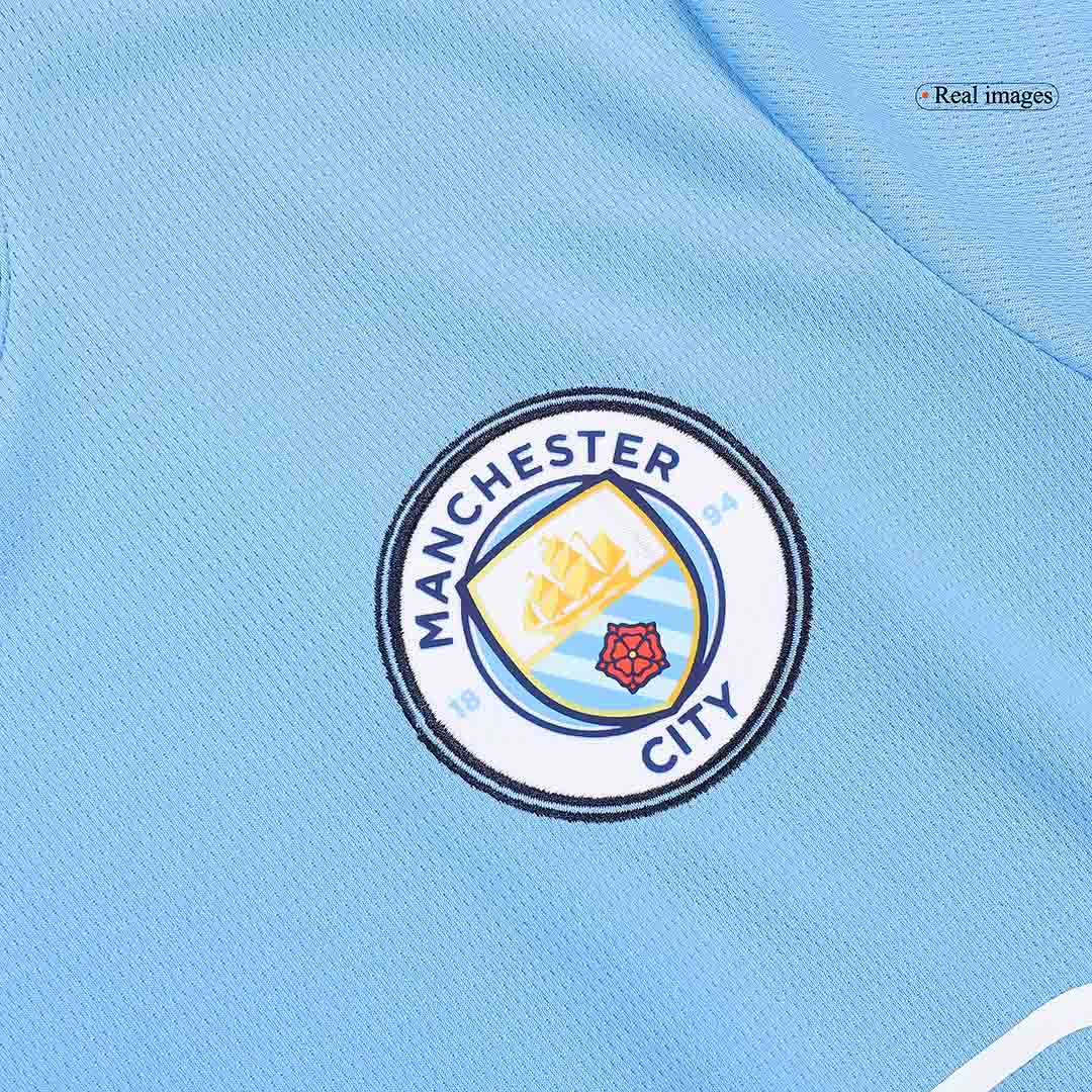Manchester City Home Jersey Kit (Jersey+Shorts) - gojersey