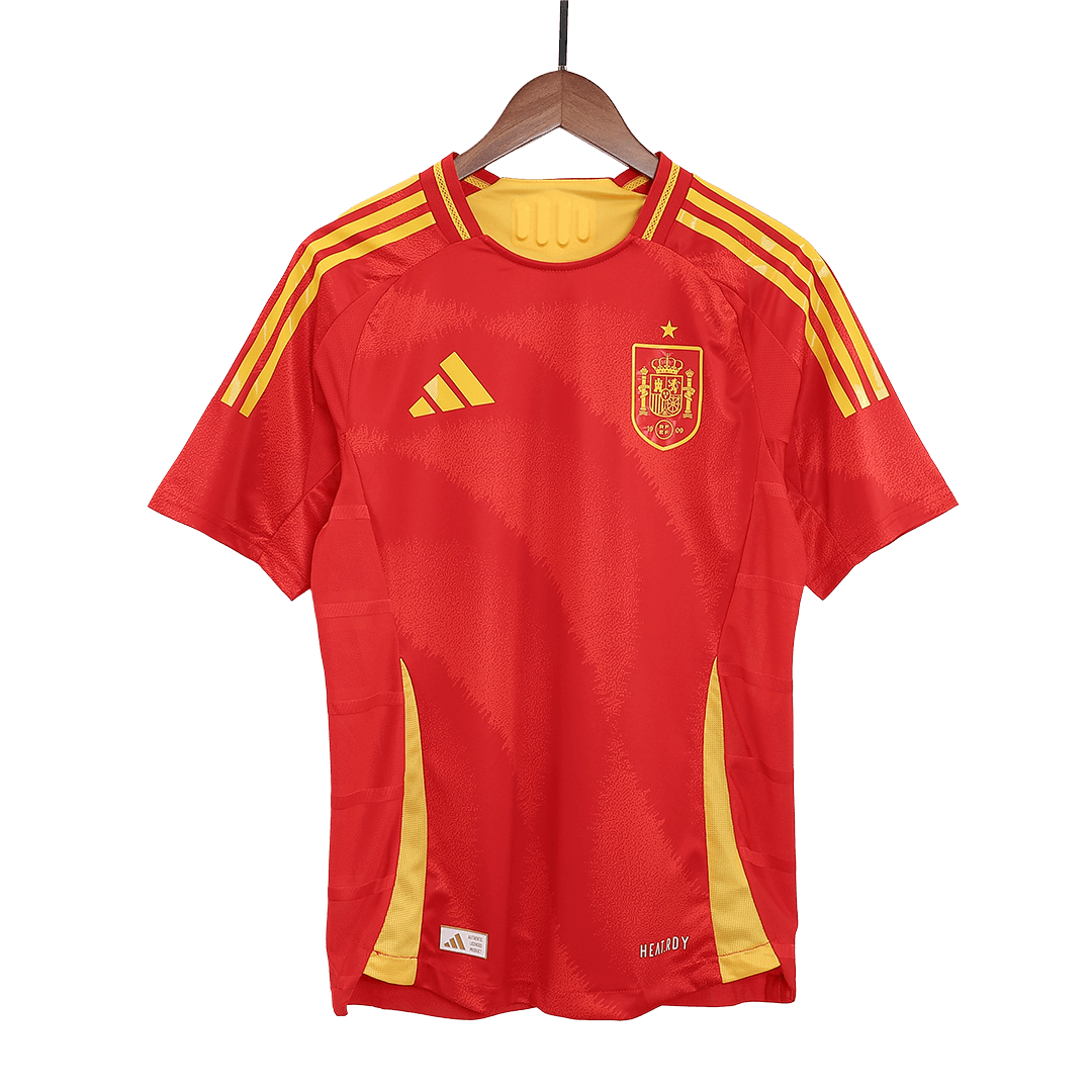 Spain Home Jersey Authentic EURO - gojersey