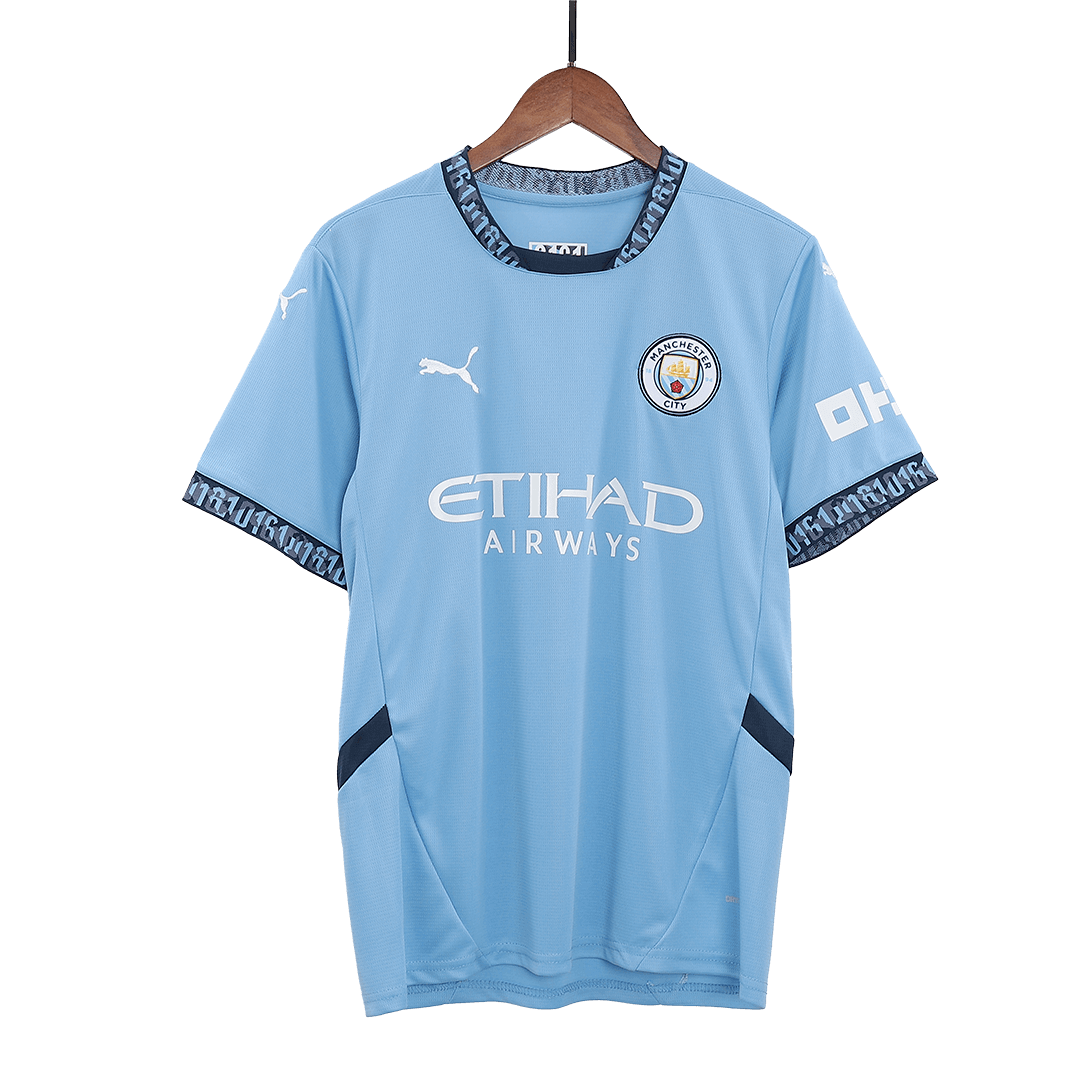 Manchester City Home Jersey Kit (Jersey+Shorts) - gojersey