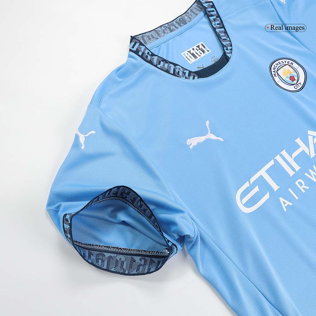 Manchester City Home Jersey Kit (Jersey+Shorts) - gojersey