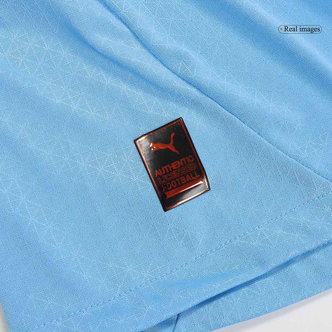 Manchester City Home Jersey Authentic - gojersey