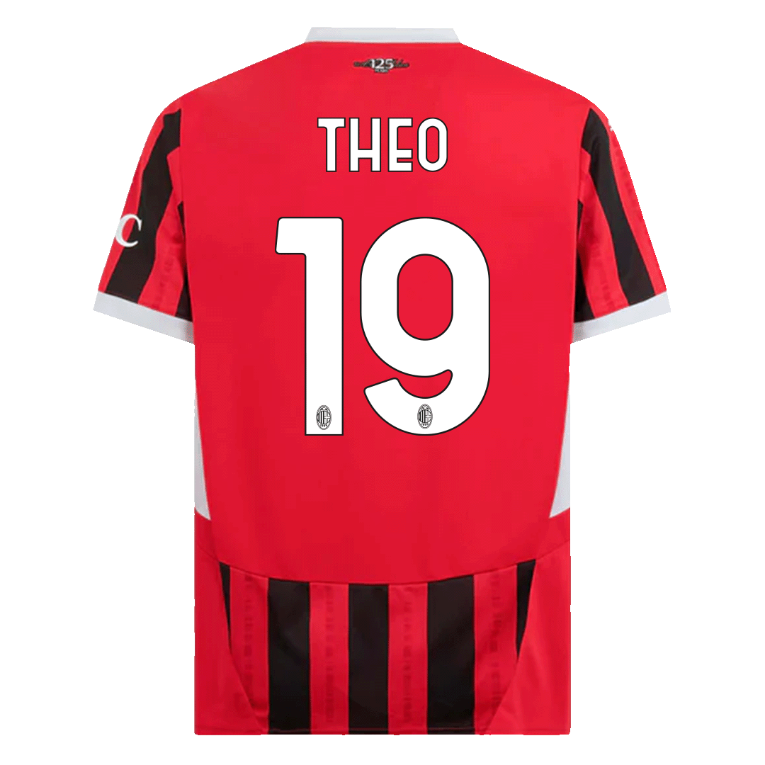 AC Milan THEO #19 Home Jersey - gojersey