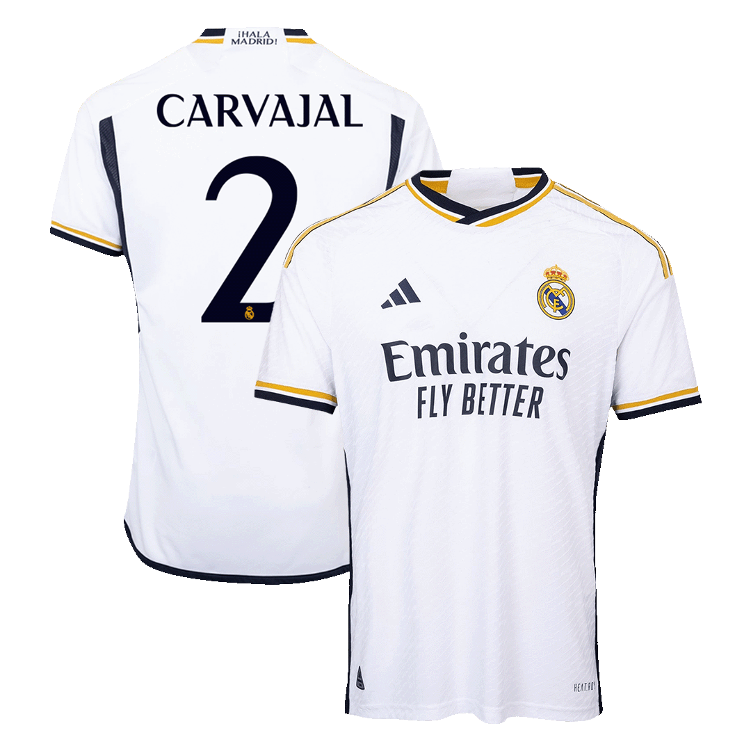 Real Madrid CARVAJAL #2 Home Jersey Authentic 2023/24 - gojersey
