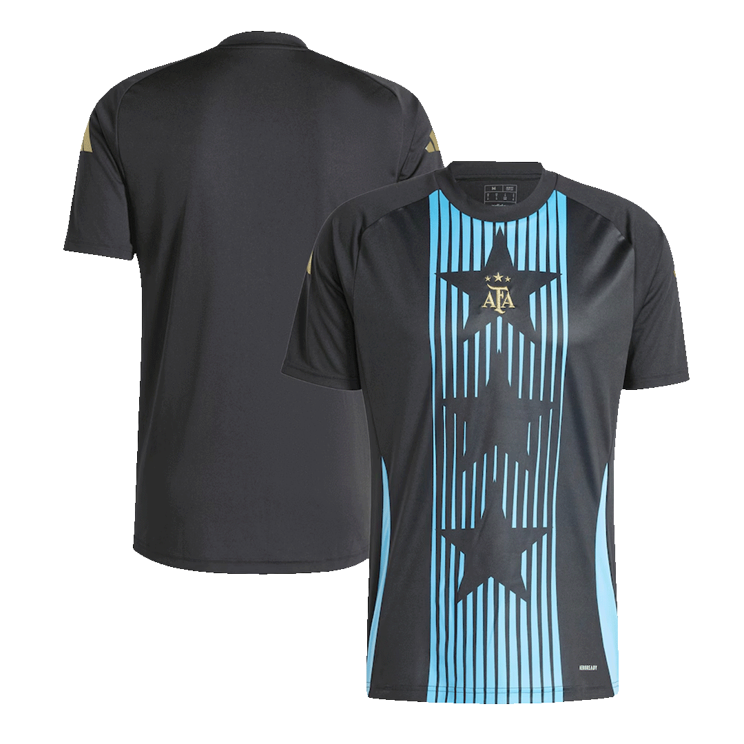 Argentina Pre-Match Training Jersey Copa America - Black - gojersey