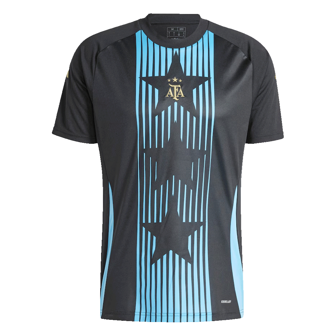 Argentina Pre-Match Training Jersey Copa America - Black - gojersey