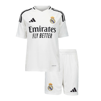 Real Madrid Home Jersey Kit Kids(Jersey+Shorts) - gojersey
