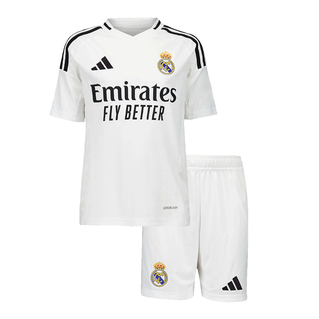 Real Madrid Home Jersey Kit Kids(Jersey+Shorts) - gojersey