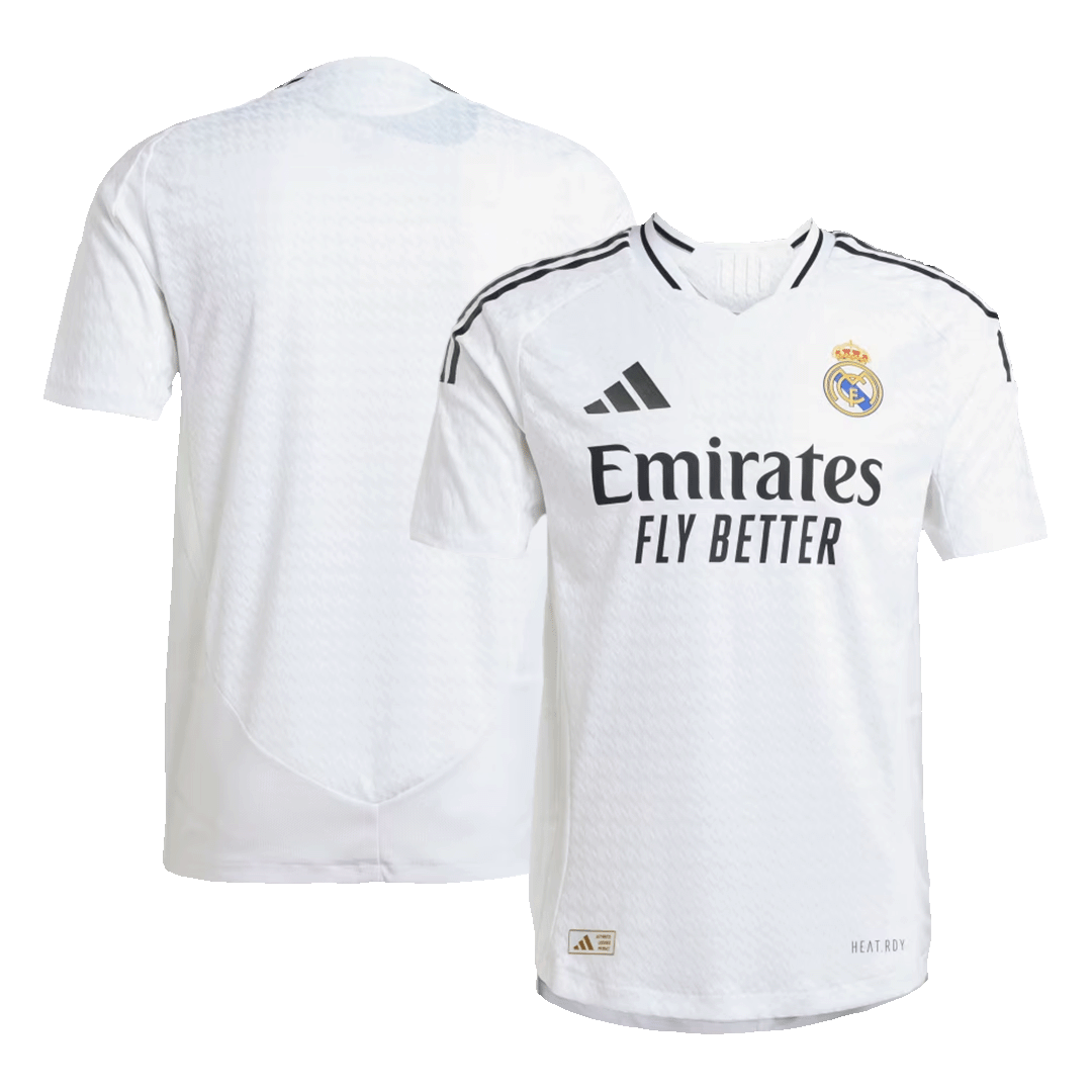 Authentic Real Madrid Home Soccer Jersey - gojersey
