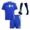 Argentina Away Jersey Kit Kids(Jersey+Shorts+Socks) - gojersey