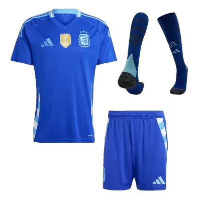 Argentina Away Jersey Kit 2024 (Jersey+Shorts+Socks) - gojersey