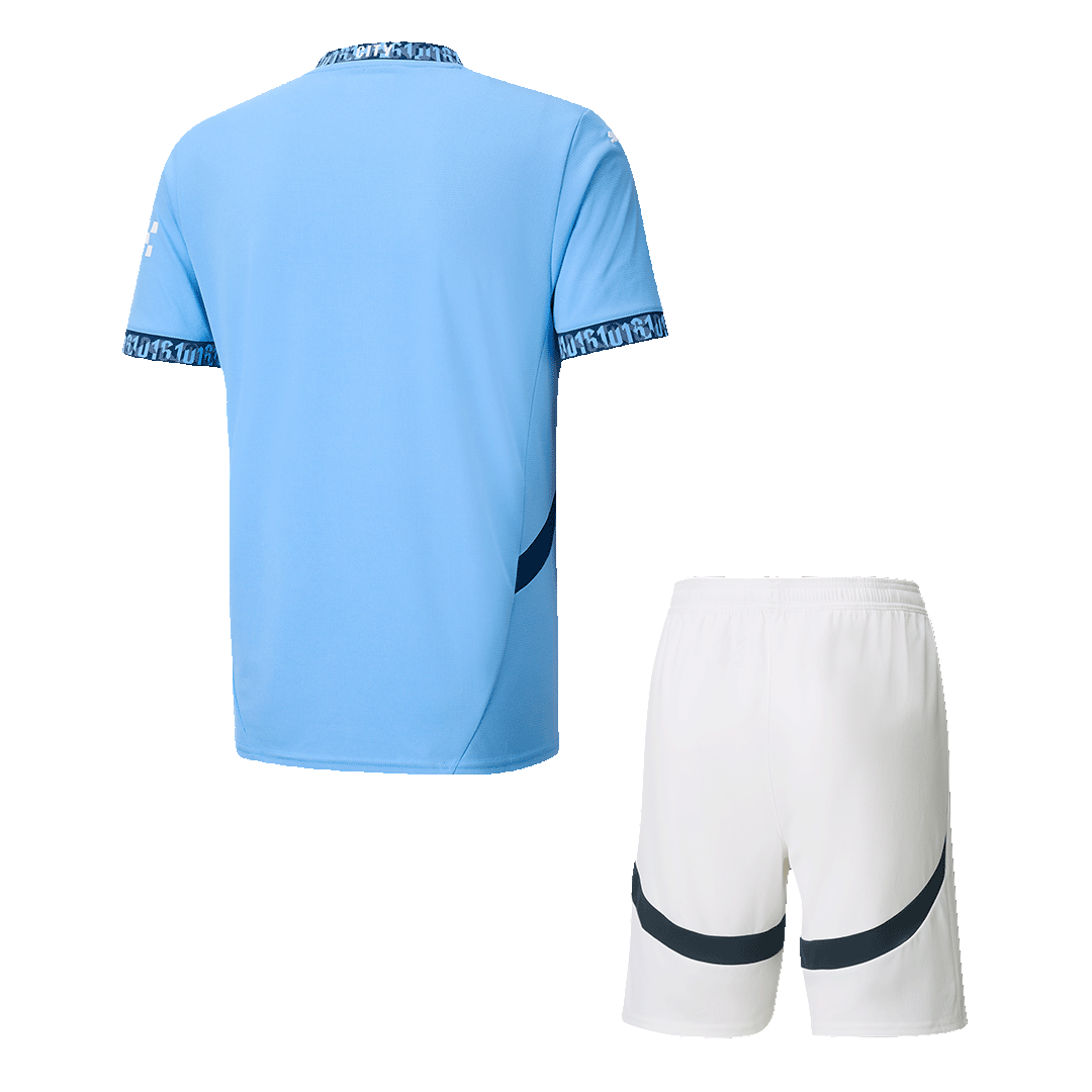 Manchester City Home Jersey Kit (Jersey+Shorts) - gojersey